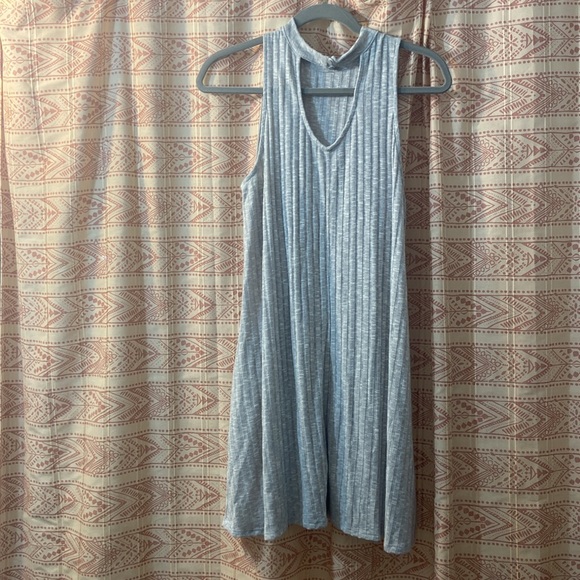 BP. Women Gray Casual Dress Size Medium - Picture 6 of 9